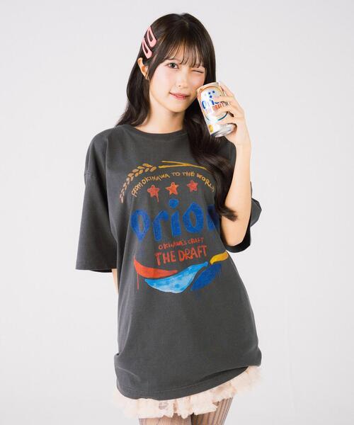 ROYAL FLASH(ロイヤルフラッシュ)の「guernika/ゲルニカ/ORION THE DRAFT ART PRINT T-SHIRT (SPECIAL VINTAGE)(Tシャツ/カットソー・メンズ・ブラック系その他・XL/2XL/L)」の16枚目の写真