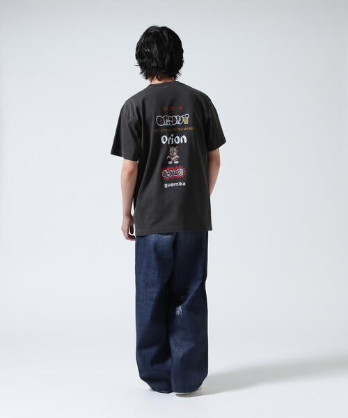 ROYAL FLASH(ロイヤルフラッシュ)の「guernika/ゲルニカ/ORION THE DRAFT ART PRINT T-SHIRT (SPECIAL VINTAGE)(Tシャツ/カットソー・メンズ・ブラック系その他・XL/2XL/L)」の20枚目の写真