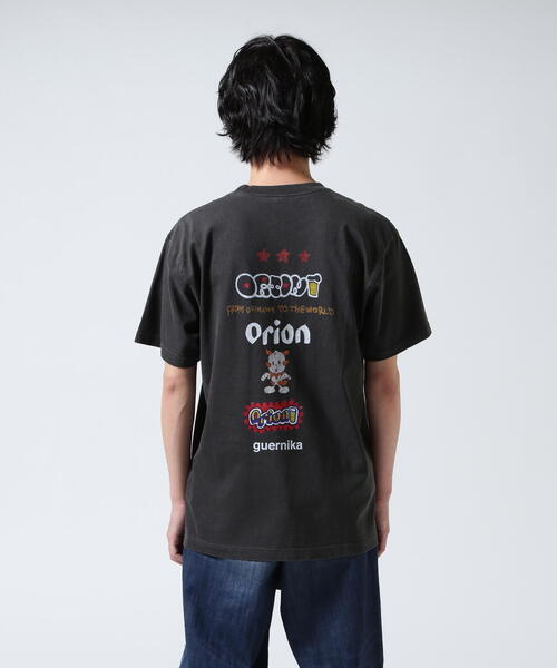 ROYAL FLASH(ロイヤルフラッシュ)の「guernika/ゲルニカ/ORION THE DRAFT ART PRINT T-SHIRT (SPECIAL VINTAGE)(Tシャツ/カットソー・メンズ・ブラック系その他・XL/2XL/L)」の17枚目の写真