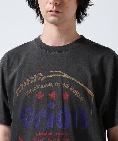 ROYAL FLASH(ロイヤルフラッシュ)の「guernika/ゲルニカ/ORION THE DRAFT ART PRINT T-SHIRT (SPECIAL VINTAGE)(Tシャツ/カットソー・メンズ・ブラック系その他・XL/2XL/L)」の13枚目の写真