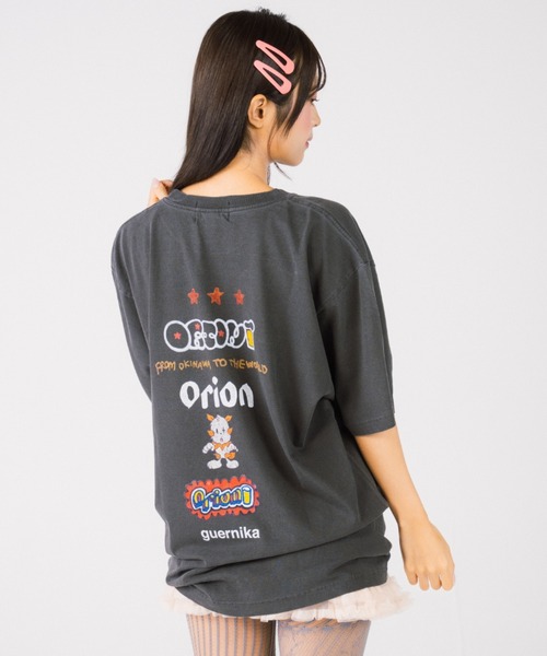 ROYAL FLASH(ロイヤルフラッシュ)の「guernika/ゲルニカ/ORION THE DRAFT ART PRINT T-SHIRT (SPECIAL VINTAGE)(Tシャツ/カットソー・メンズ・ブラック系その他・XL/2XL/L)」の3枚目の写真