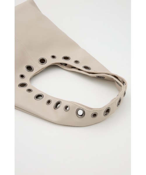 LAGUA GEM（ラグアジェム）の「VINTAGE RING バッグ（ショルダーバッグ・レディース・アイボリー/ブラック・FREE）」の5枚目の写真