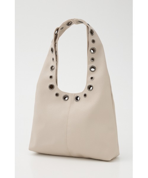 LAGUA GEM（ラグアジェム）の「VINTAGE RING バッグ（ショルダーバッグ・レディース・アイボリー/ブラック・FREE）」の6枚目の写真