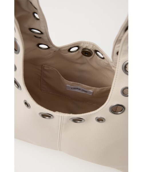 LAGUA GEM（ラグアジェム）の「VINTAGE RING バッグ（ショルダーバッグ・レディース・アイボリー/ブラック・FREE）」の10枚目の写真