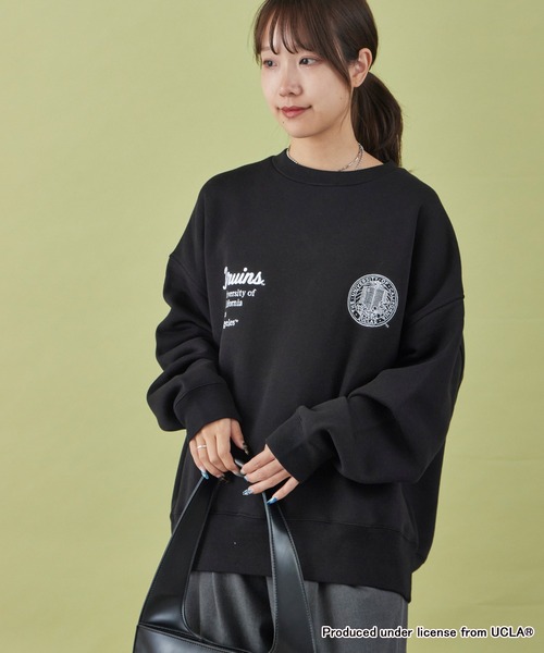 GOOD ROCK SPEED/ UCLA カレッジロゴ スウェット P/O GOOD ROCK SPEED/グッドロックスピード UCLA COLLEGE DESIGN SWEAT