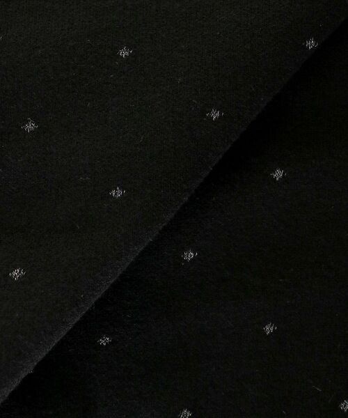 le.coeur blanc（ルクールブラン）の「《手洗い可能》ラメドットジャガードカーディガン（カーディガン/ボレロ・レディース・ホワイト系その他/ブラック系その他・38）」の4枚目の写真