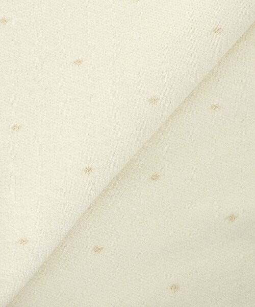 le.coeur blanc（ルクールブラン）の「《手洗い可能》ラメドットジャガードカーディガン（カーディガン/ボレロ・レディース・ホワイト系その他/ブラック系その他・38）」の3枚目の写真