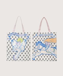 LA POMME petit（ラポミ・プチ）の「NAKAMURA YUUKI x LA POMME petit Collaboration Tote Bag（トートバッグ）」