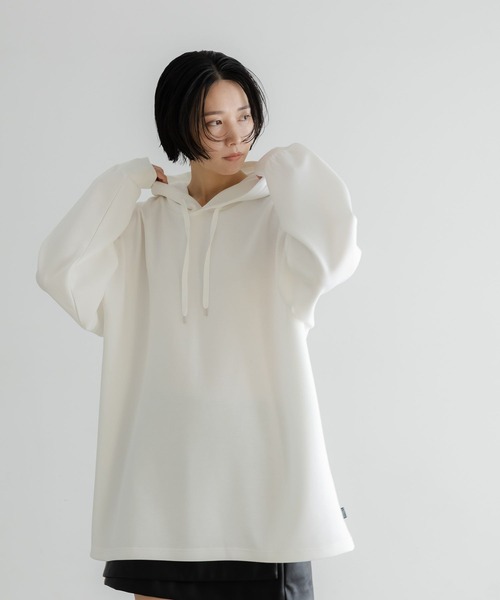 LOWRYS FARM(ローリーズファーム)の「【LFM(U)】TPRUフーディ-Tロングスリーブ 608035(Tシャツ/カットソー・メンズ・ホワイト/ブラック/グレー・LARGE/MEDIUM)」の14枚目の写真