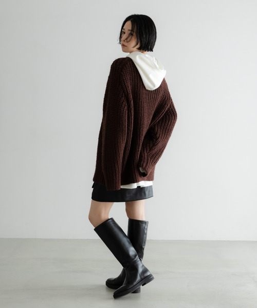 LOWRYS FARM(ローリーズファーム)の「【LFM(U)】TPRUフーディ-Tロングスリーブ 608035(Tシャツ/カットソー・メンズ・ホワイト/ブラック/グレー・LARGE/MEDIUM)」の21枚目の写真
