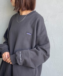 THOUSAND MILE | [THOUSAND MILE/サウザンドマイル] 別注 ワンポイントロゴ クルーネックスウェット(スウェット)