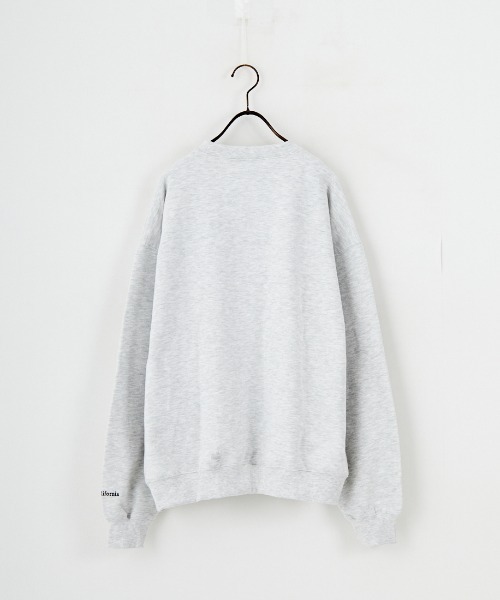 THOUSAND MILE（サウザンドマイル）の「[THOUSAND MILE/サウザンドマイル] 別注 ワンポイントロゴ クルーネックスウェット（スウェット・レディース・ブラック/ライトグレー/ベージュ/チャコールグレー・S/M/L/XL）」の18枚目の写真