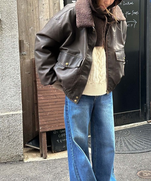 CANAL JEAN（キャナルジーン）の「jakke(ジャッキー) フェイクファー