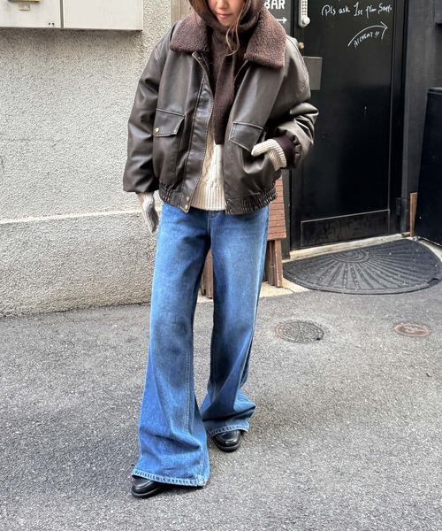 diggity インナーボアフライトブルゾン（ブルゾン）｜CANAL JEAN