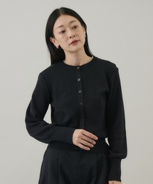 【kuros’オリジナル】洗える もちさらコットンカシミヤカーディガン