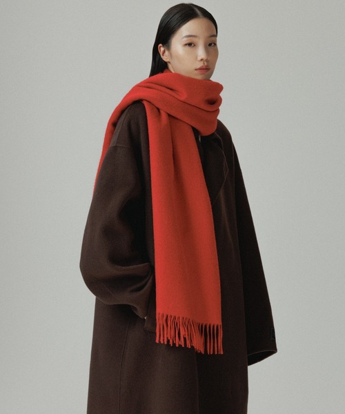 【THE INOUN BROTHERS】アダムエロペ別注マフラー THE INOUE BROTHERStogether with ADAM ET ROPE'】EX Brushed