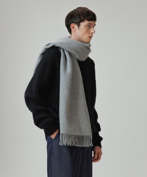 THE INOUE BROTHERStogether with ADAM ET ROPE'】EX Brushed Scarf