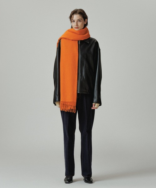 THE INOUE BROTHERStogether with ADAM ET ROPE'】EX Brushed Scarf