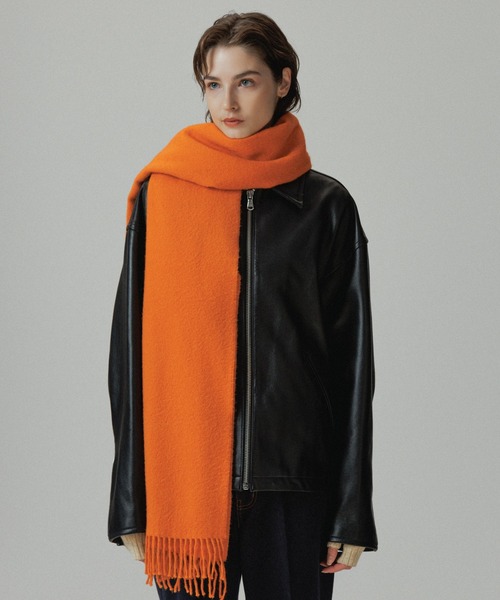 THE INOUE BROTHERStogether with ADAM ET ROPE'】EX Brushed Scarf