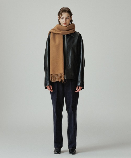THE INOUE BROTHERStogether with ADAM ET ROPE'】EX Brushed Scarf