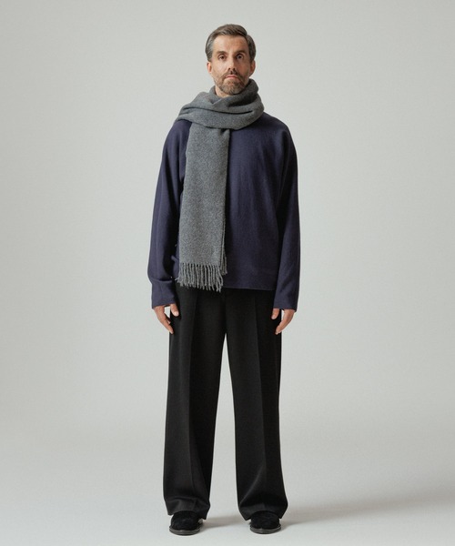 THE INOUE BROTHERStogether with ADAM ET ROPE'】EX Brushed Scarf