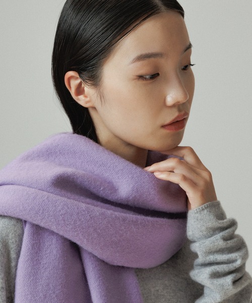 THE INOUE BROTHERStogether with ADAM ET ROPE'】EX Brushed Scarf
