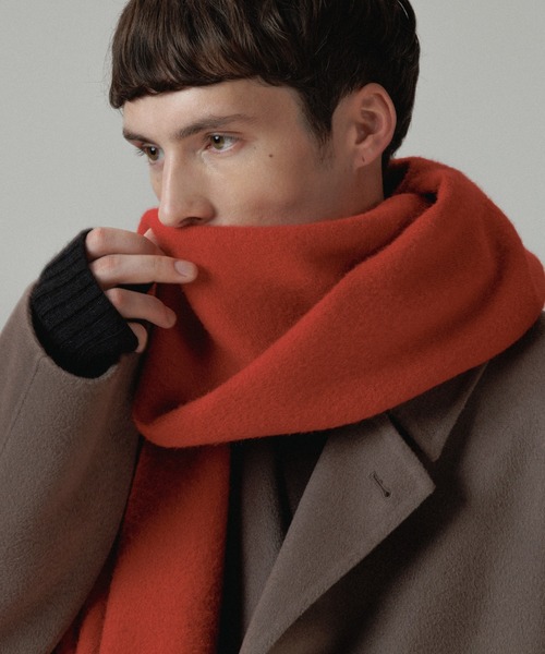 THE INOUE BROTHERStogether with ADAM ET ROPE'】EX Brushed Scarf