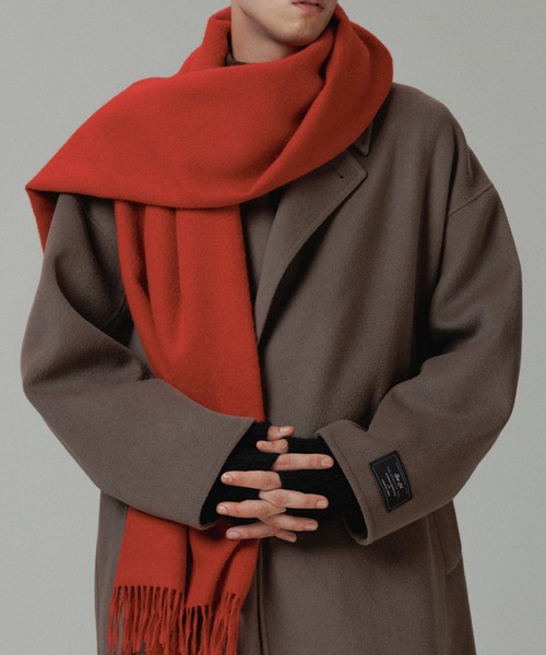 THE INOUE BROTHERStogether with ADAM ET ROPE'】EX Brushed Scarf