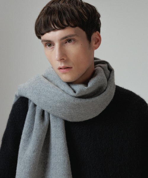 THE INOUE BROTHERStogether with ADAM ET ROPE'】EX Brushed Scarf