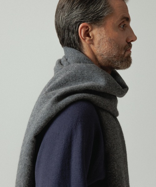 THE INOUE BROTHERStogether with ADAM ET ROPE'】EX Brushed Scarf