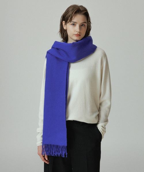 THE INOUE BROTHERStogether with ADAM ET ROPE'】EX Brushed Scarf