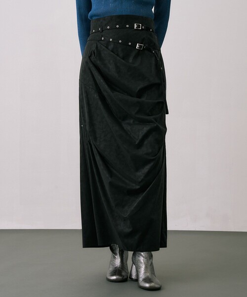 ヒグチユウコ　HORNS スカート ブラック HORNS スカート (WH) – ボリス雑貨店