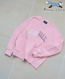【PENNEYS(ぺニーズ)別注】 リメイク風切り替え裏毛スウェット