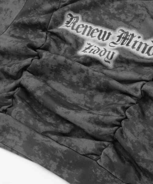 ZIDDY（ジディ）の「タイダイトレーナー(130~160cm)（スウェット・キッズ・グレー/ベージュ・140cm/150cm/130cm/FREE）」の7枚目の写真