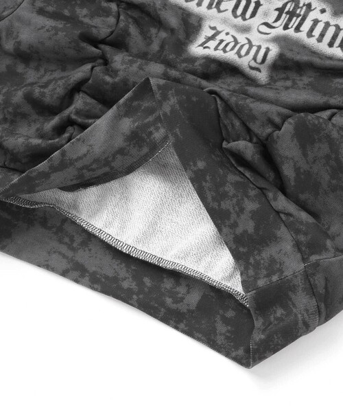 ZIDDY（ジディ）の「タイダイトレーナー(130~160cm)（スウェット・キッズ・グレー/ベージュ・140cm/150cm/130cm/FREE）」の9枚目の写真