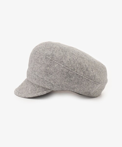 Afternoon Tea（アフタヌーンティー）の「ヘリンボーンキャスケット（キャスケット・レディース・ブラック/ライトグレー・ONE SIZE）」の14枚目の写真