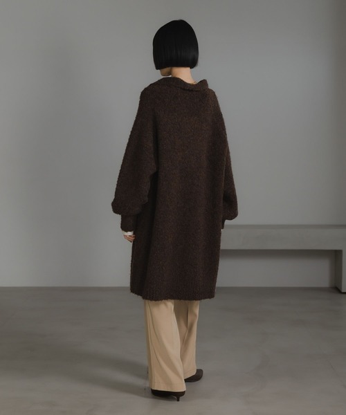 セール】スキッパーニットミニワンピース 606926（ワンピース