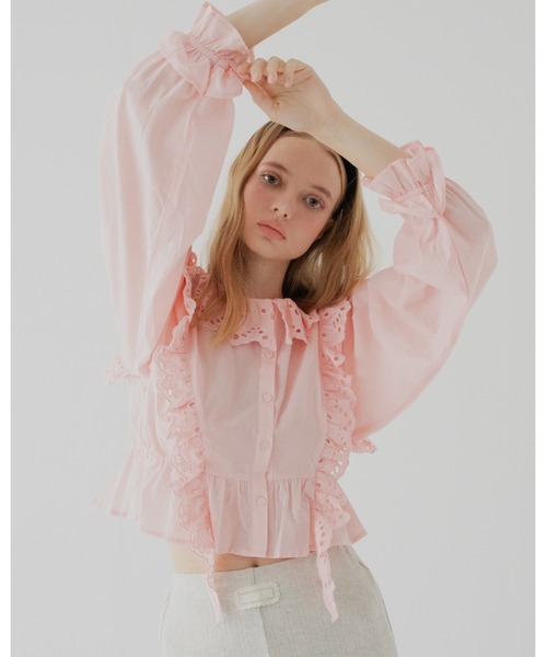 April Jane（エイプリルジェーン）の「ヴィンテージレースブラウス