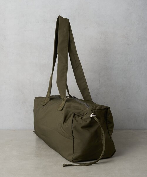 BIRTHDAY BAR（バースデイバー）の「【EARTHMADE】WIDE ZIP BAG　ワイドジップバッグ（トートバッグ・レディース・ブラック/サックスブルー/シルバー/カーキ・0）」の16枚目の写真