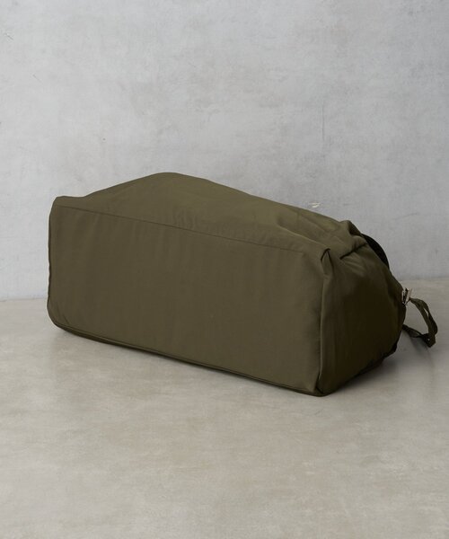 BIRTHDAY BAR（バースデイバー）の「【EARTHMADE】WIDE ZIP BAG　ワイドジップバッグ（トートバッグ・レディース・ブラック/サックスブルー/シルバー/カーキ・0）」の15枚目の写真