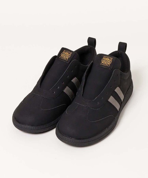 Bleu Bleuet（ブルーブルーエ）の「ひもなしラインスニーカー（スニーカー・レディース・ブラック/ベージュ系その他・L/M）」の14枚目の写真