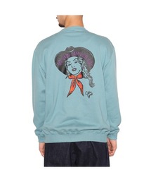 CALEE（キャリー）の「SYNDICATE RETRO WESTERN GIRL CREW NECK SW（スウェット）」