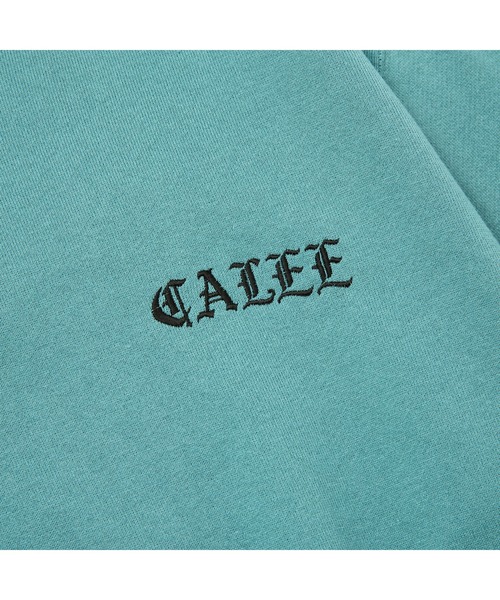 CALEE（キャリー）の「SYNDICATE RETRO WESTERN GIRL CREW NECK SW（スウェット・メンズ・チャコールグレー/ライトベージュ/ターコイズブルー・LARGE/MEDIUM）」の9枚目の写真