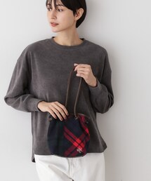 2WAYチェック巾着バッグ