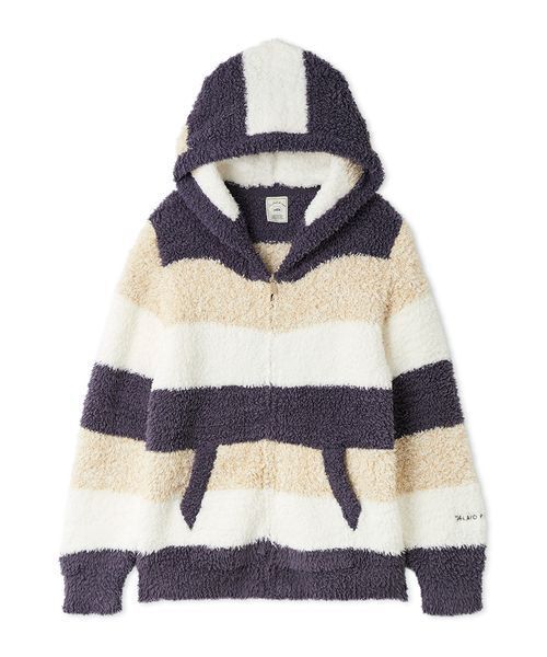 セール】ジェラート3ボーダーパーカ（ルームウェア/パジャマ）｜gelato