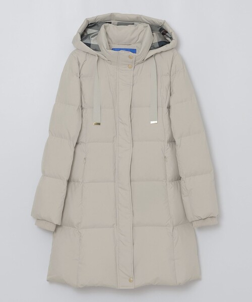 BLUE LABEL CRESTBRIDGE(ブルーレーベルクレストブリッジ)の「ハイマルチピーチタフタロングダウンコート(ダウンジャケット/コート・レディース・ブラック/ベージュ/ダークネイビー・36/38/40)」の20枚目の写真