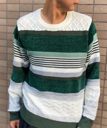 ランダムボーダーニット