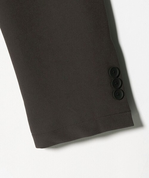 UNITED ARROWS（ユナイテッドアローズ）の「PERTEX バックブラッシュド シングル2ボタン テーラードジャケット UA COZY ウォッシャブル 2WAYストレッチ はっ水（テーラードジャケット・メンズ・ダークグリーン/ブラック・S/M/XL/XXL/L）」の7枚目の写真