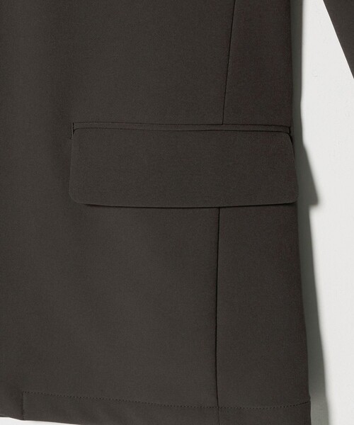 UNITED ARROWS（ユナイテッドアローズ）の「PERTEX バックブラッシュド シングル2ボタン テーラードジャケット UA COZY ウォッシャブル 2WAYストレッチ はっ水（テーラードジャケット・メンズ・ダークグリーン/ブラック・S/M/XL/XXL/L）」の8枚目の写真