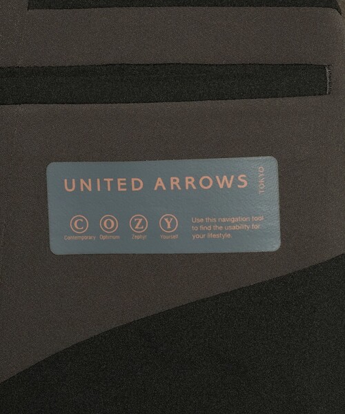UNITED ARROWS（ユナイテッドアローズ）の「PERTEX バックブラッシュド シングル2ボタン テーラードジャケット UA COZY ウォッシャブル 2WAYストレッチ はっ水（テーラードジャケット・メンズ・ダークグリーン/ブラック・S/M/XL/XXL/L）」の20枚目の写真